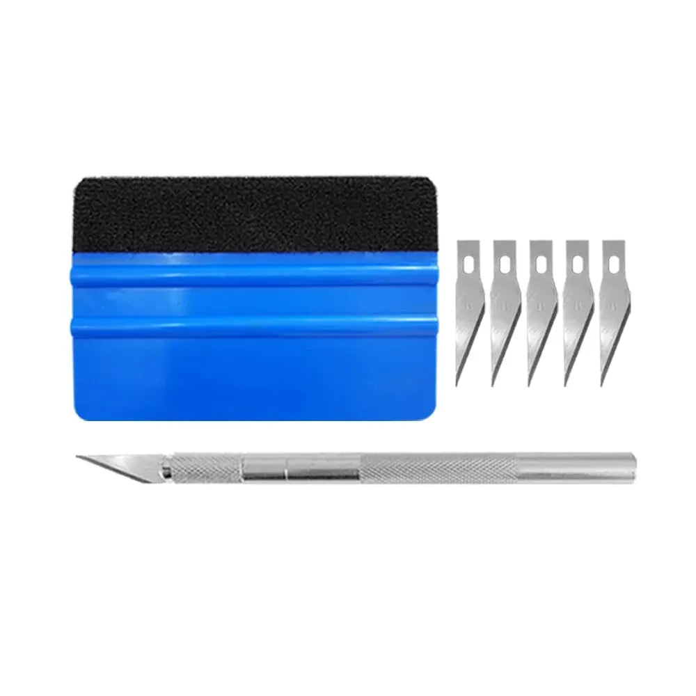 Car Vinyl Wrap & Window Tint Tool Kit (7–11 pcs)