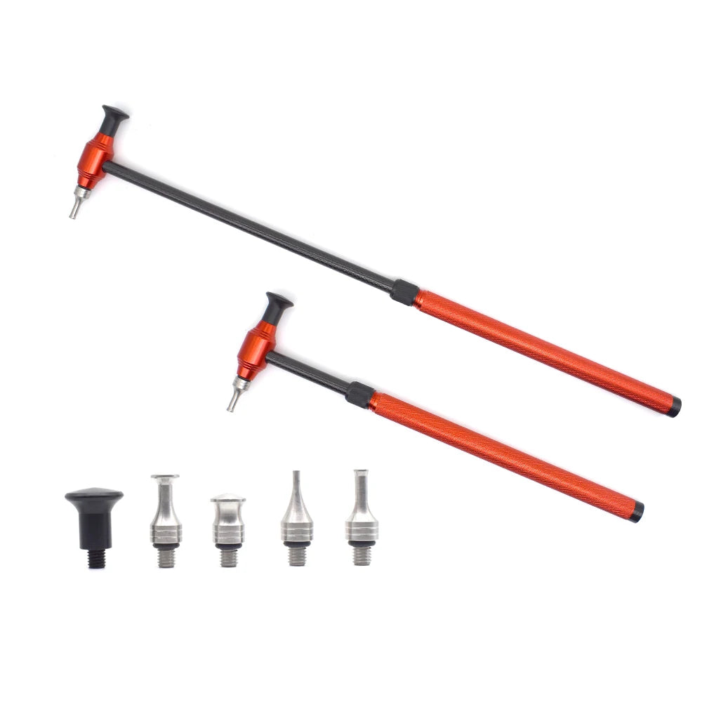 Car Paintless Dent Repair Tools Adjustable Length Carbon Fiber Hammer